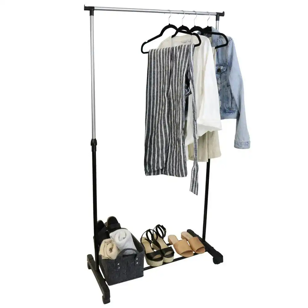 Boxsweden Hight Adjustable Garment/Clothes Rack/Closet Hanger Organiser/Storage