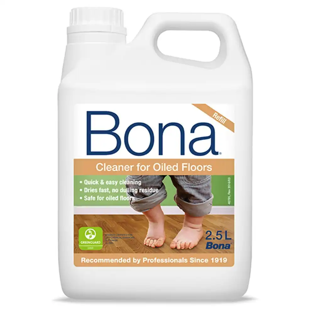 Bona 2.5L Cleaner/Nourisher Liquid Refill for Oiled Wooden Floors/Maintenance