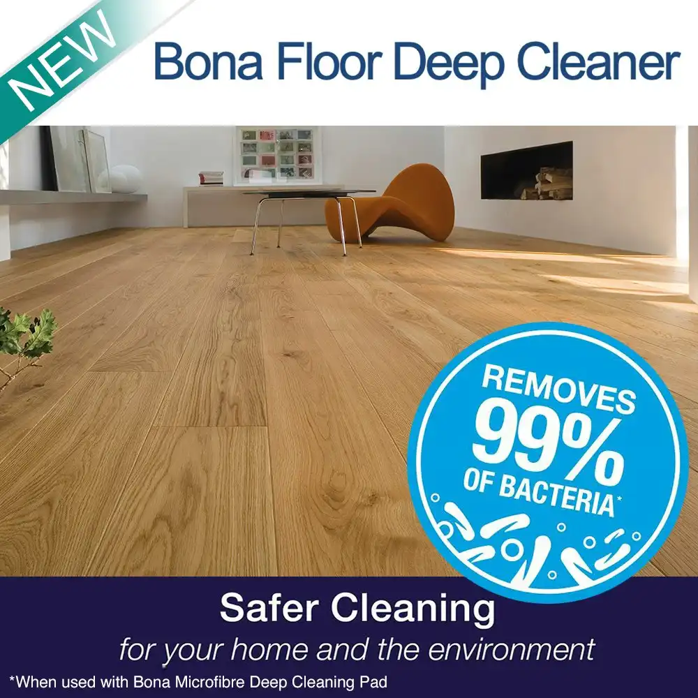 Bona 2.5L Wooden Floor Residue Free Deep Surface Cleaner w/Hydrogen Peroxide