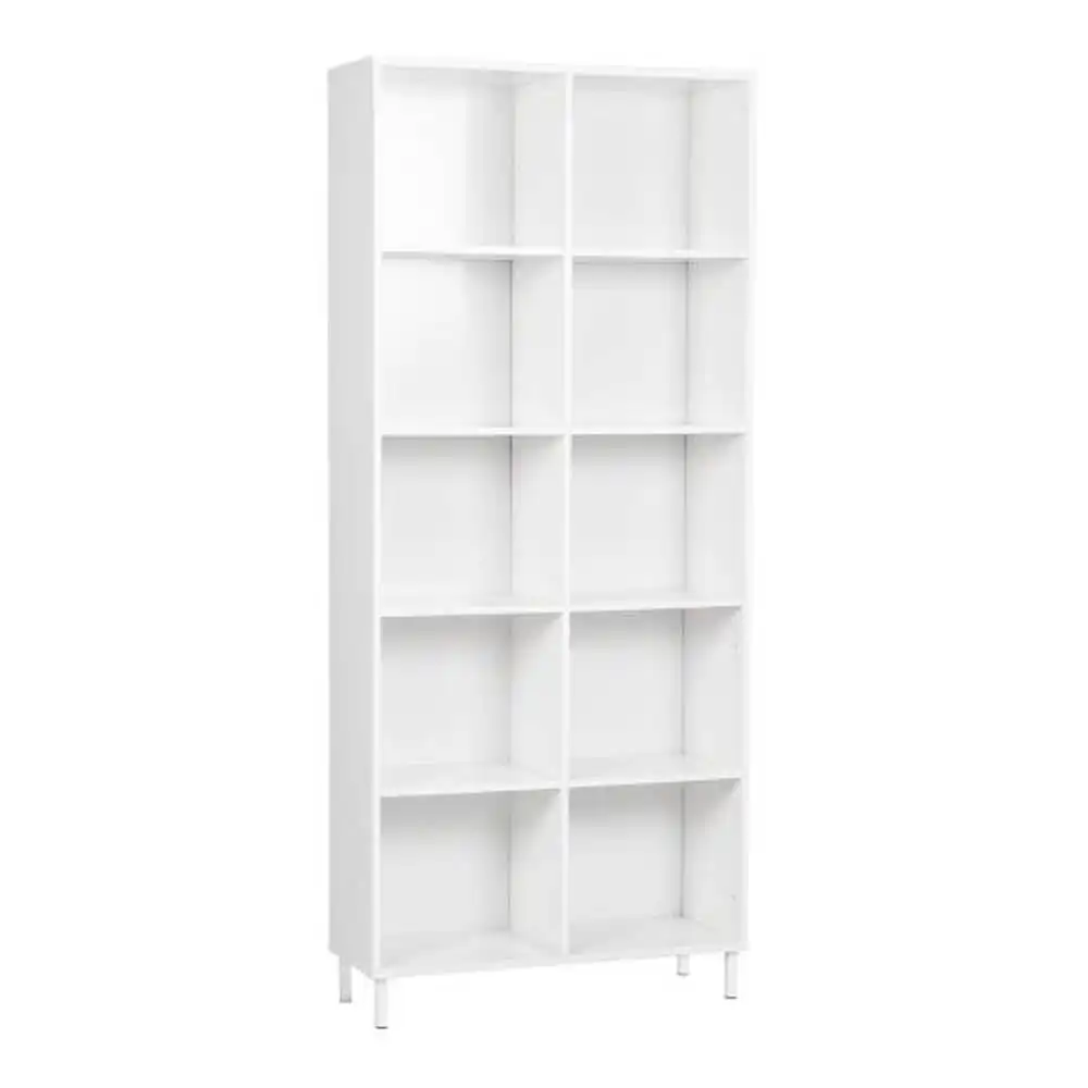 Ashley Collection 10-Cube Display Bookcase - White