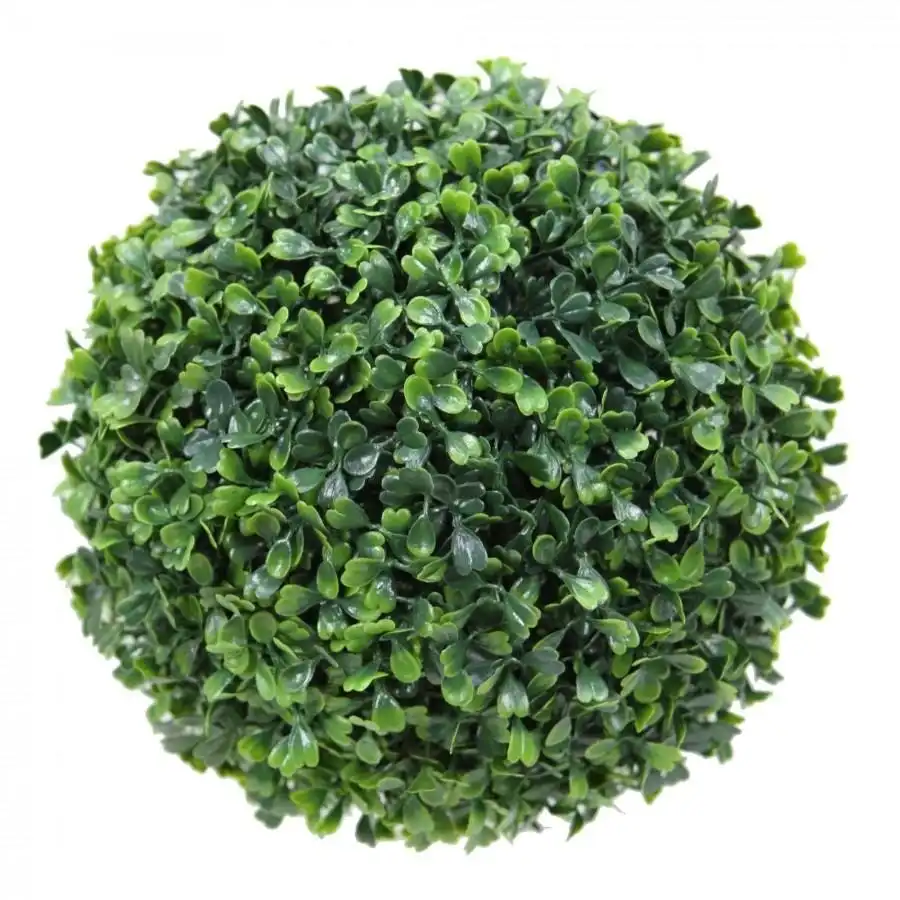 Glamorous Fusion Boxwood Ball Artificial Fake Plant Decorative 32cm - Green