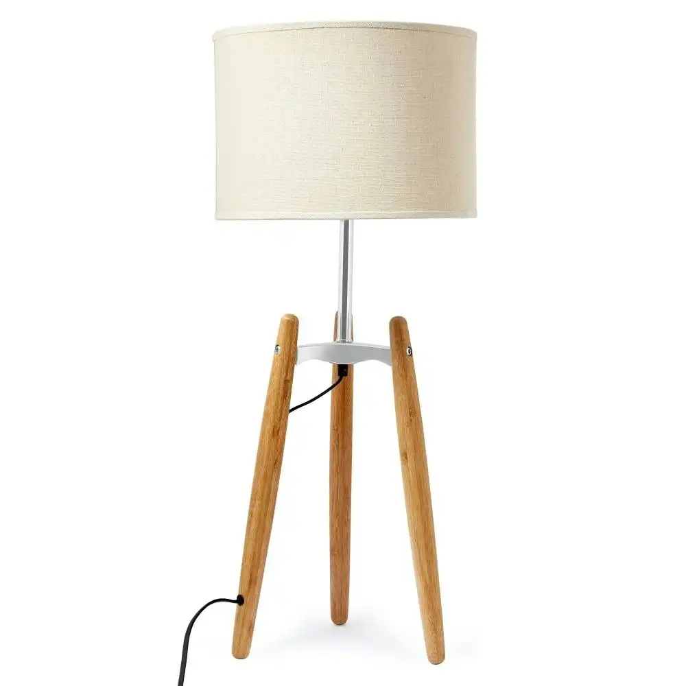 New Oriental Madison Classic Tripod Table Lamp - Natural