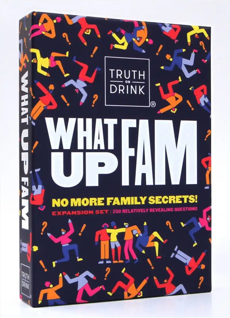 Truth Or Drink What Up Fam Expansion Pack-Adult Game