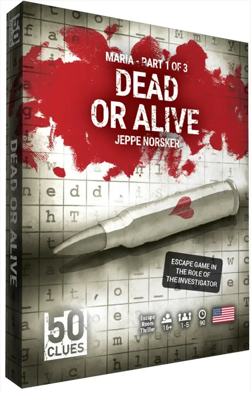 50 Clues Season 2 - Maria Part 1 - Dead or Alive-Escape Room Game