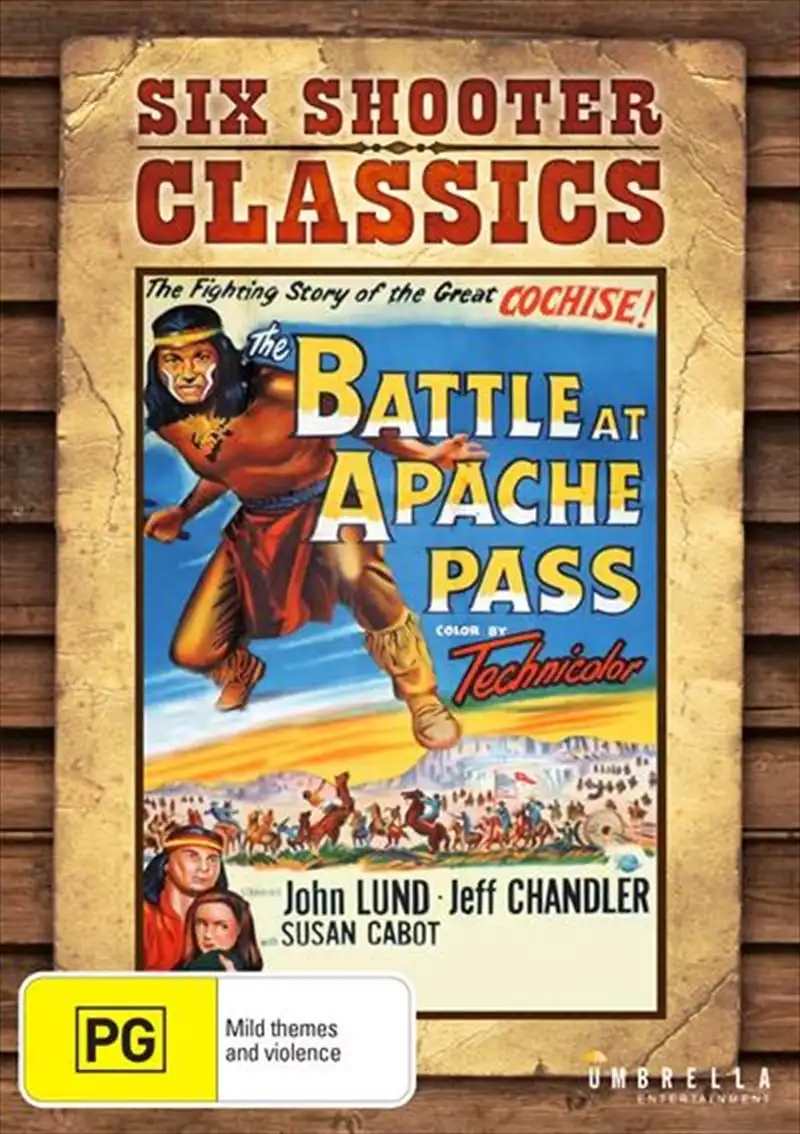 The Battle At Apache Pass Six Shooter Classics DVD