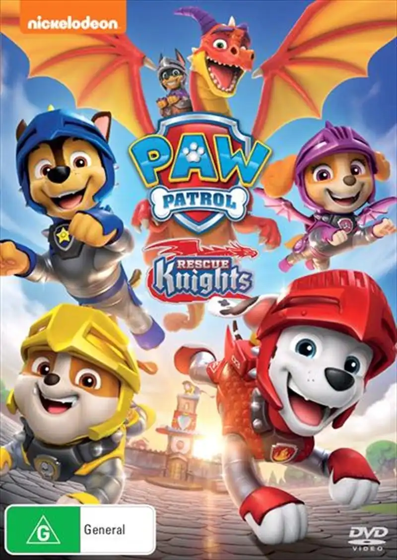 Paw Patrol Rescue Knights DVD