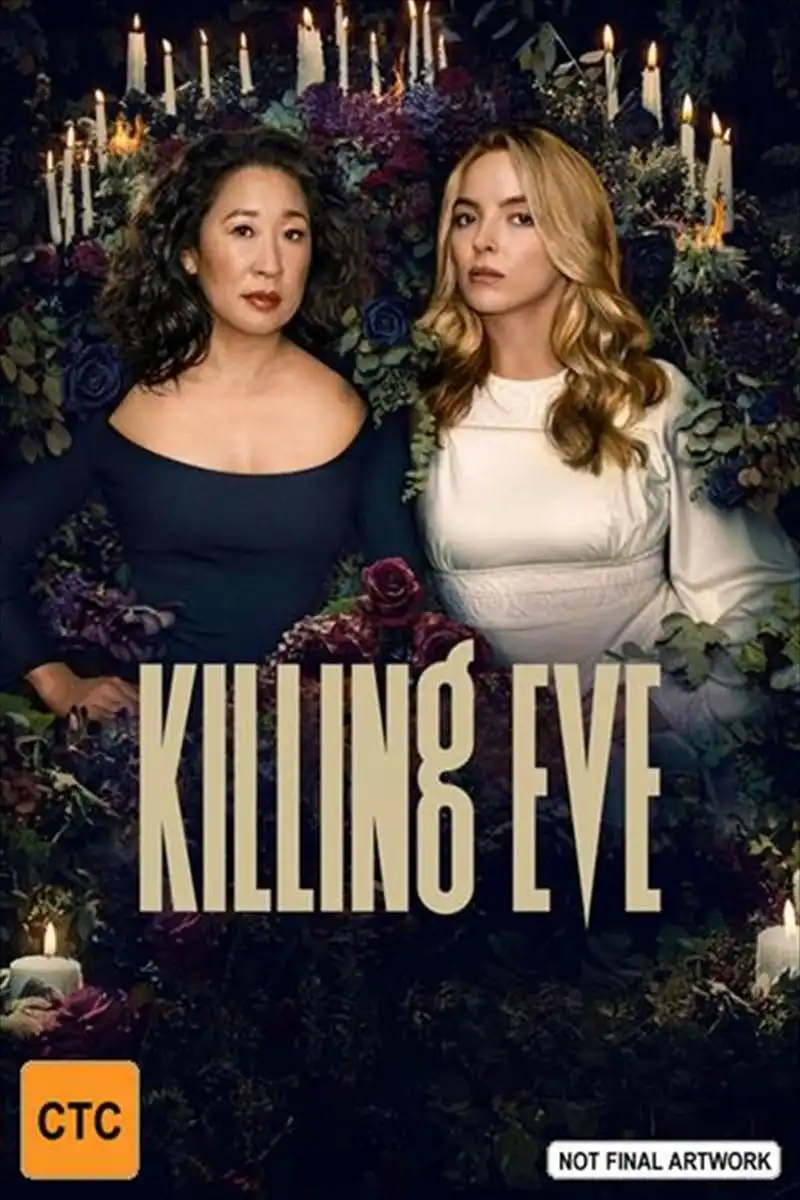 Killing Eve - Season 1-4 DVD