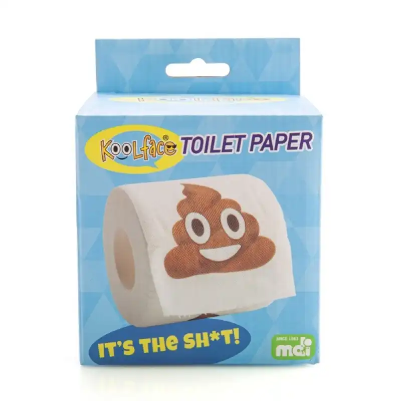 Smiling Poo Toilet Paper