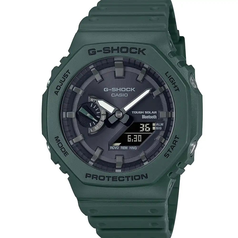 G-Shock GAB2100-3A Carbon Core Bluetooth Solar 'CasiOak'