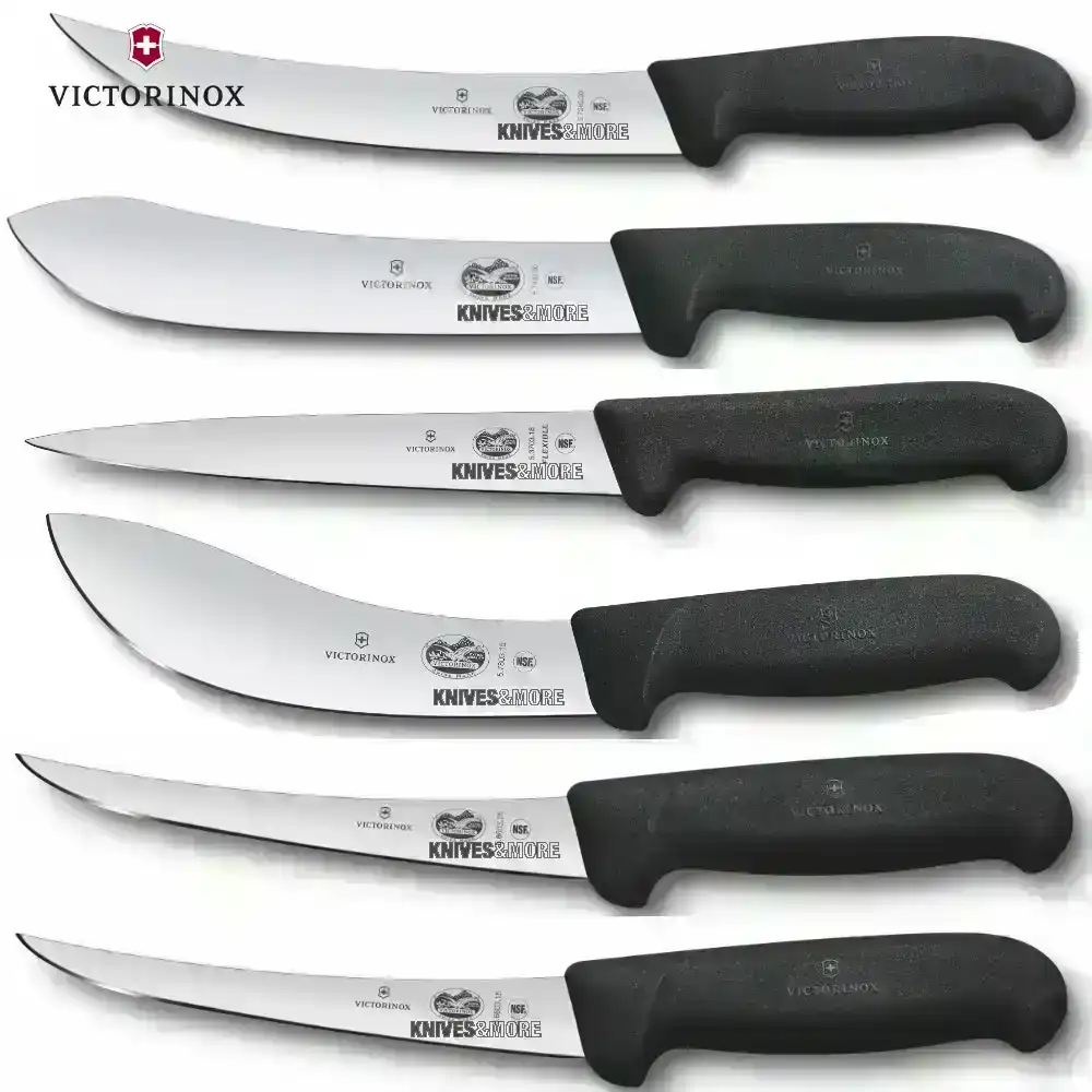 Victorinox 6 Piece Butcher Knife Set Filleting Skinning Boning Breaking | 6pc