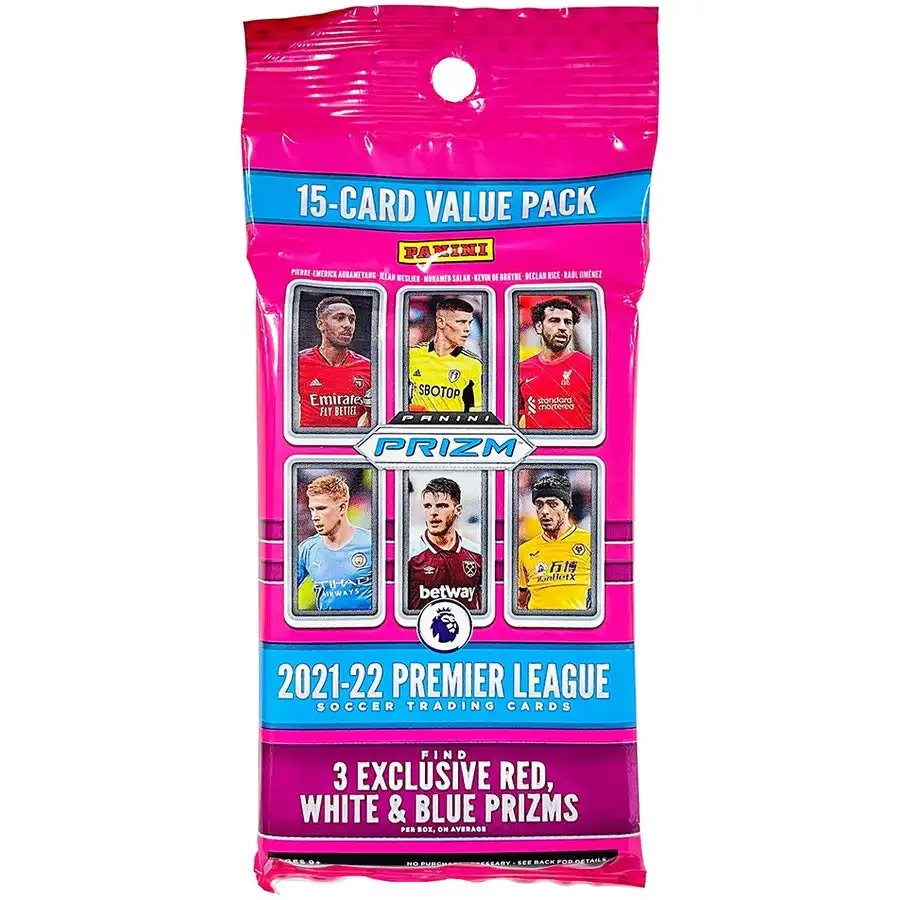 2021-22 Prizm Premier League Soccer Fat Pack