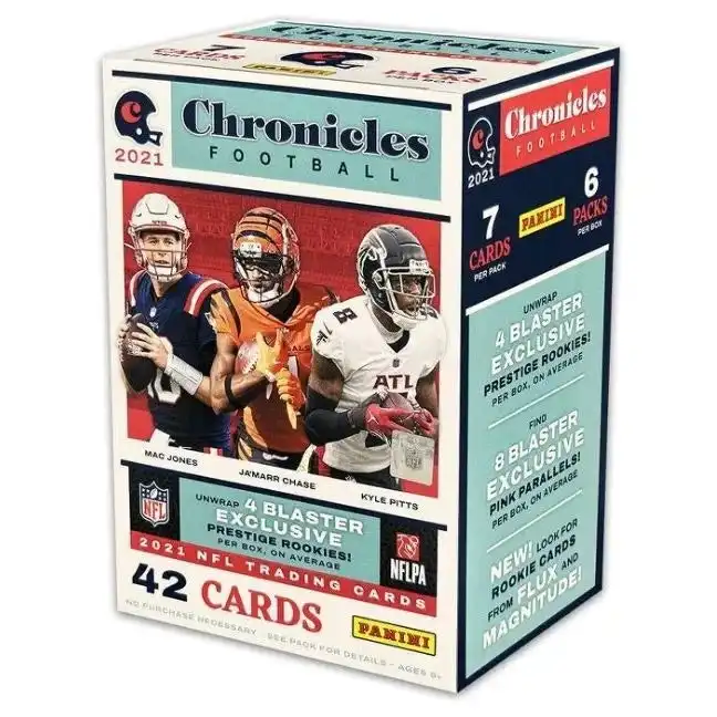 Panini Chronicles 2021 NFL Football Blaster Box