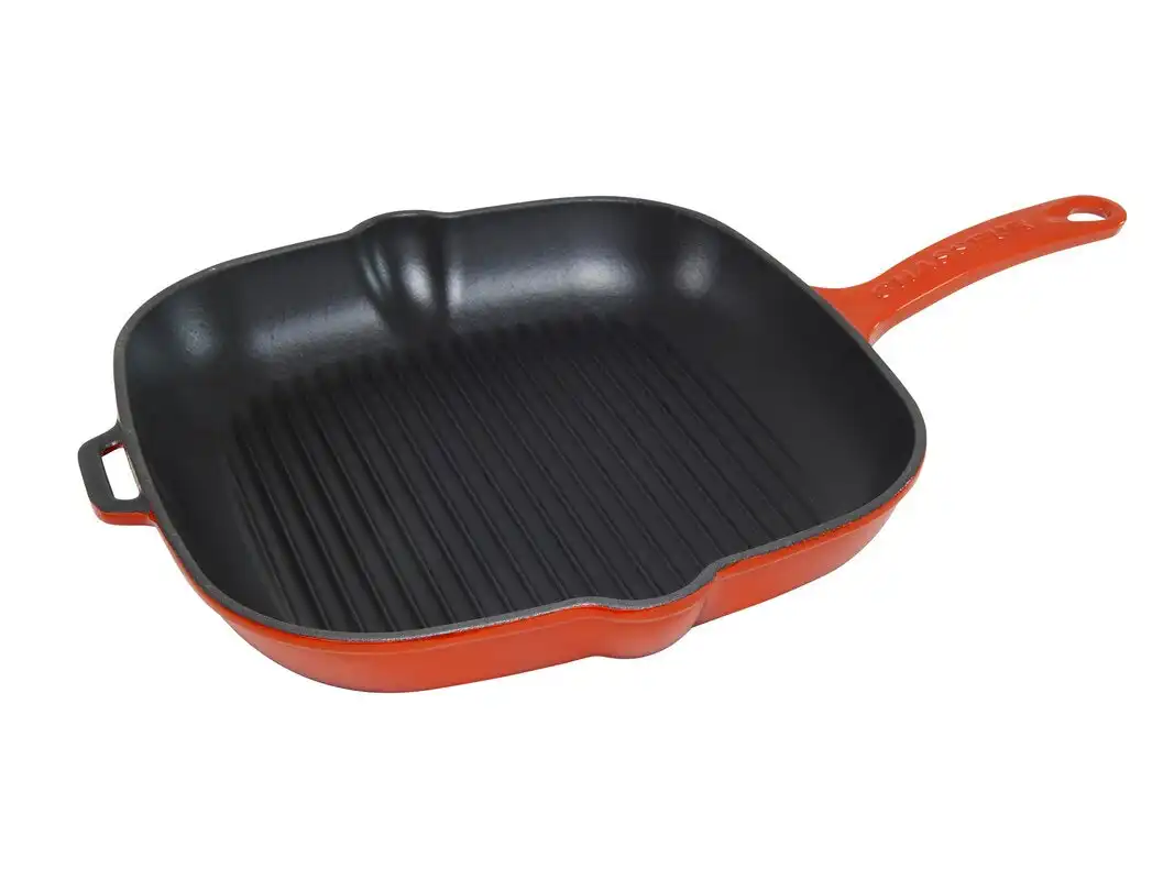 Chasseur 25cm Square Grill - Inferno Red