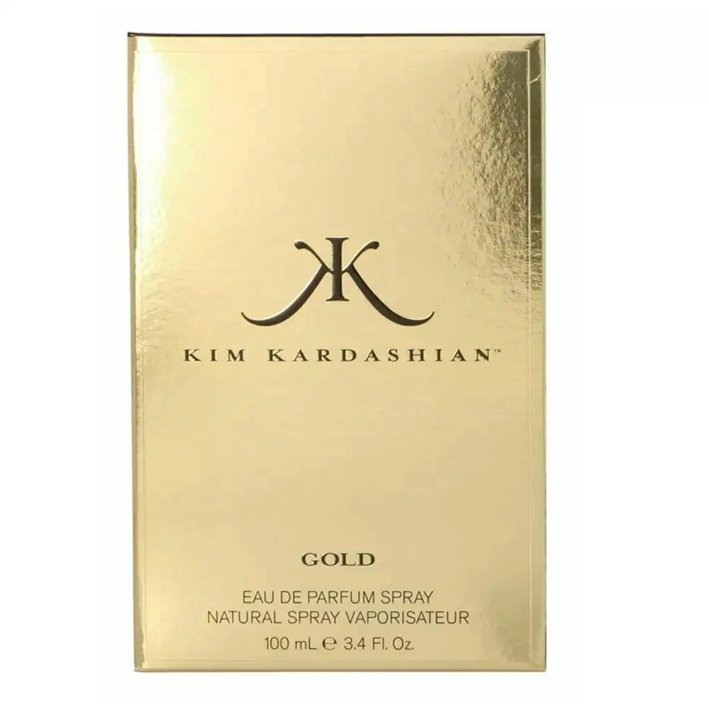 Kim Kardashian Gold 100ml Eau De Parfum/Fragrances/Spray/Perfume Women/Ladies