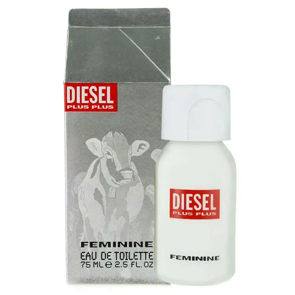 Diesel Plus Plus 75ml Eau de Toilette Women Fragrances EDT Natural Spray for Her