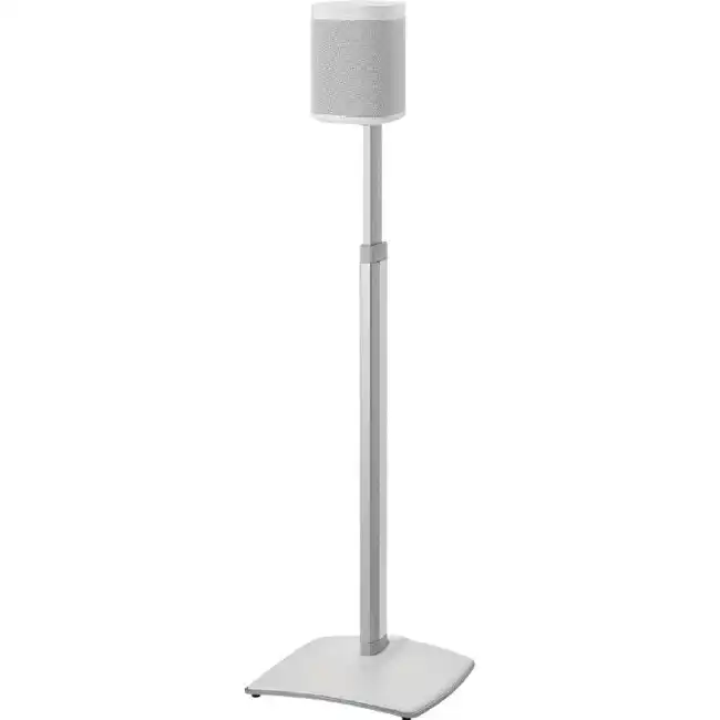 Sanus WSSA1W2 Height Adjustable Stand for Sonos One Speaker/Play:1/Play:3 White