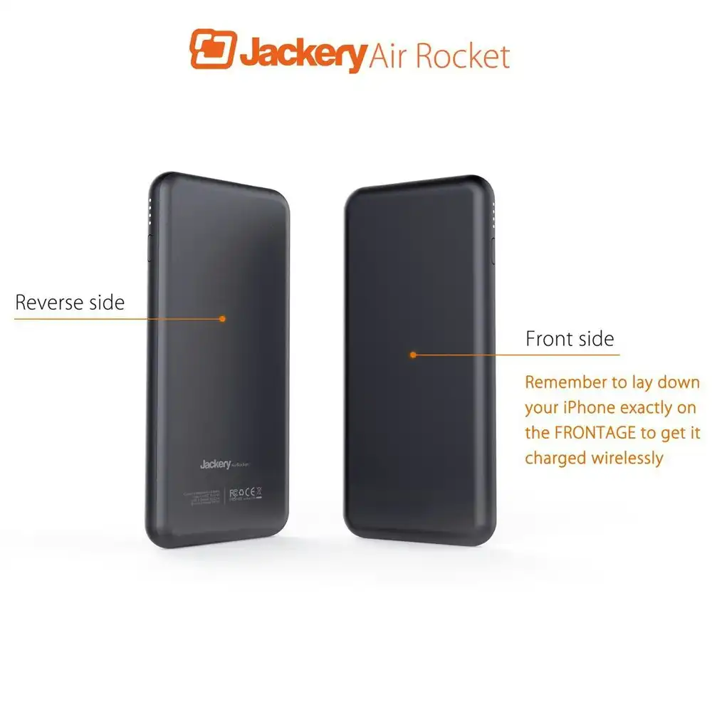 Jackery Nomad 150 6000mAh Wireless Qi/USB Power Bank Battery Charger Pad f/Phone