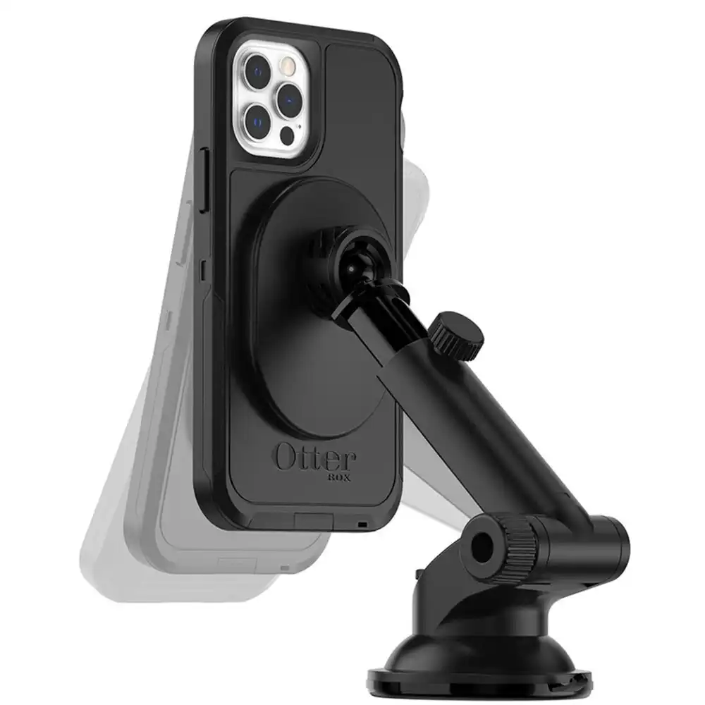 Otterbox MagSafe Car Dash Magnetic Windshield Mount Holder f/ Mobile Phone Black