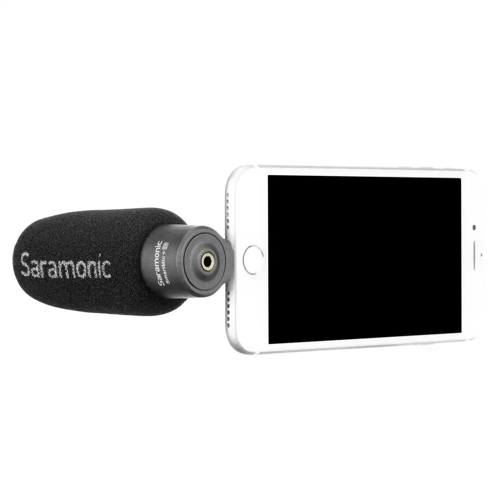Saramonic SmartMic+ Di Directional Condenser Microphone/Lightning f/iPhone 13/12