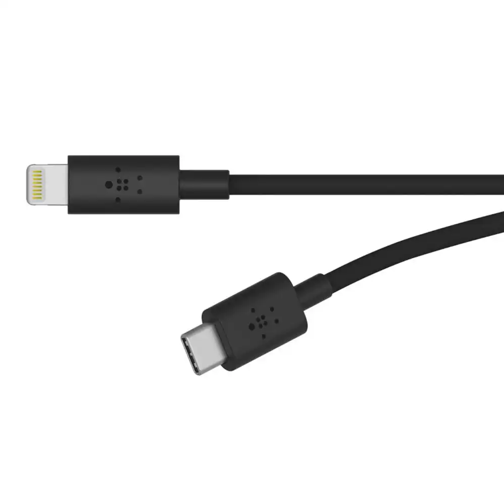 Belkin Boost Charge/Sync 1.2M USB-C Lightning MFI-Certified Cable for iPhone BLK