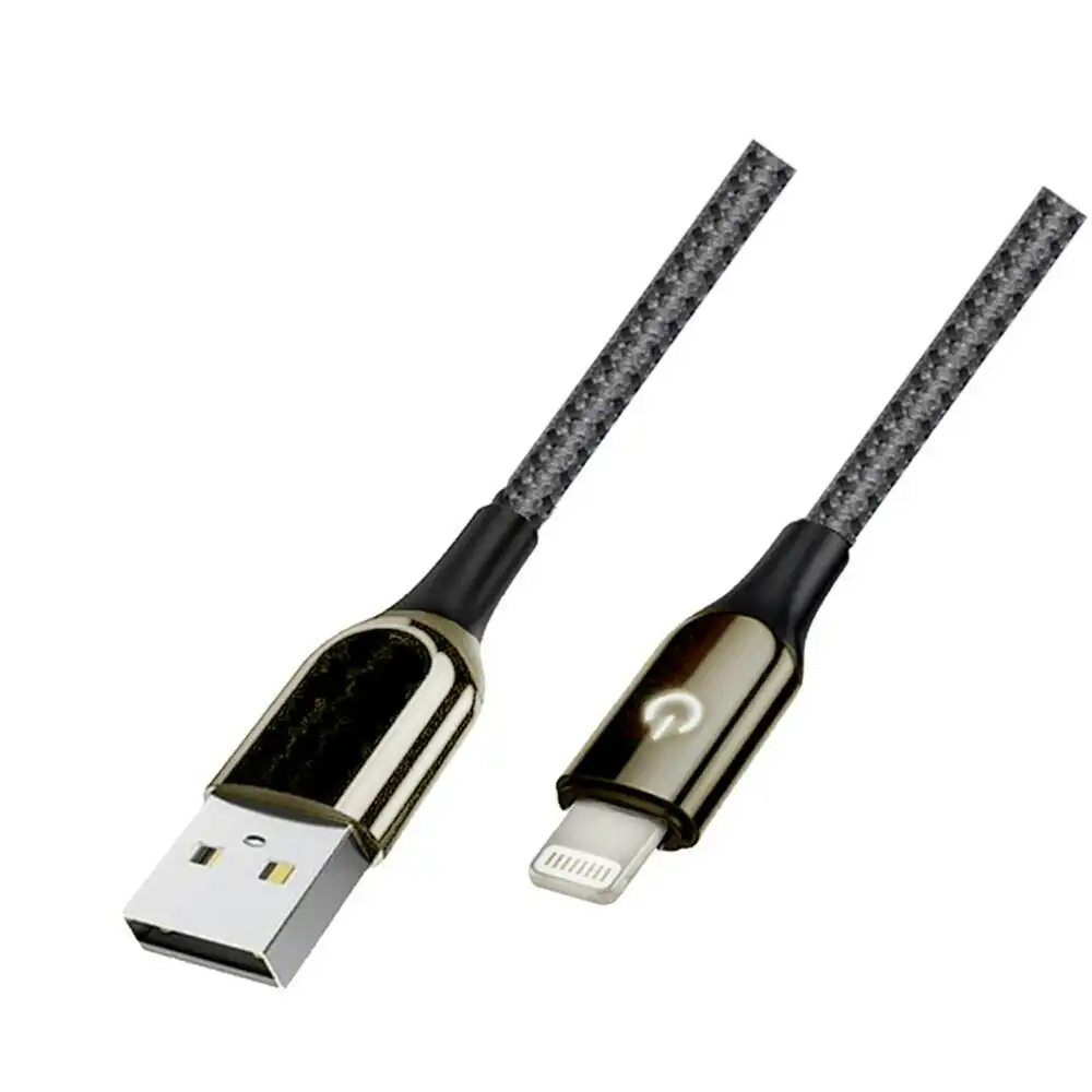Philex 1.2m Intelligent Smart Auto Off/Fast Charge Lightning Cable for iPhone
