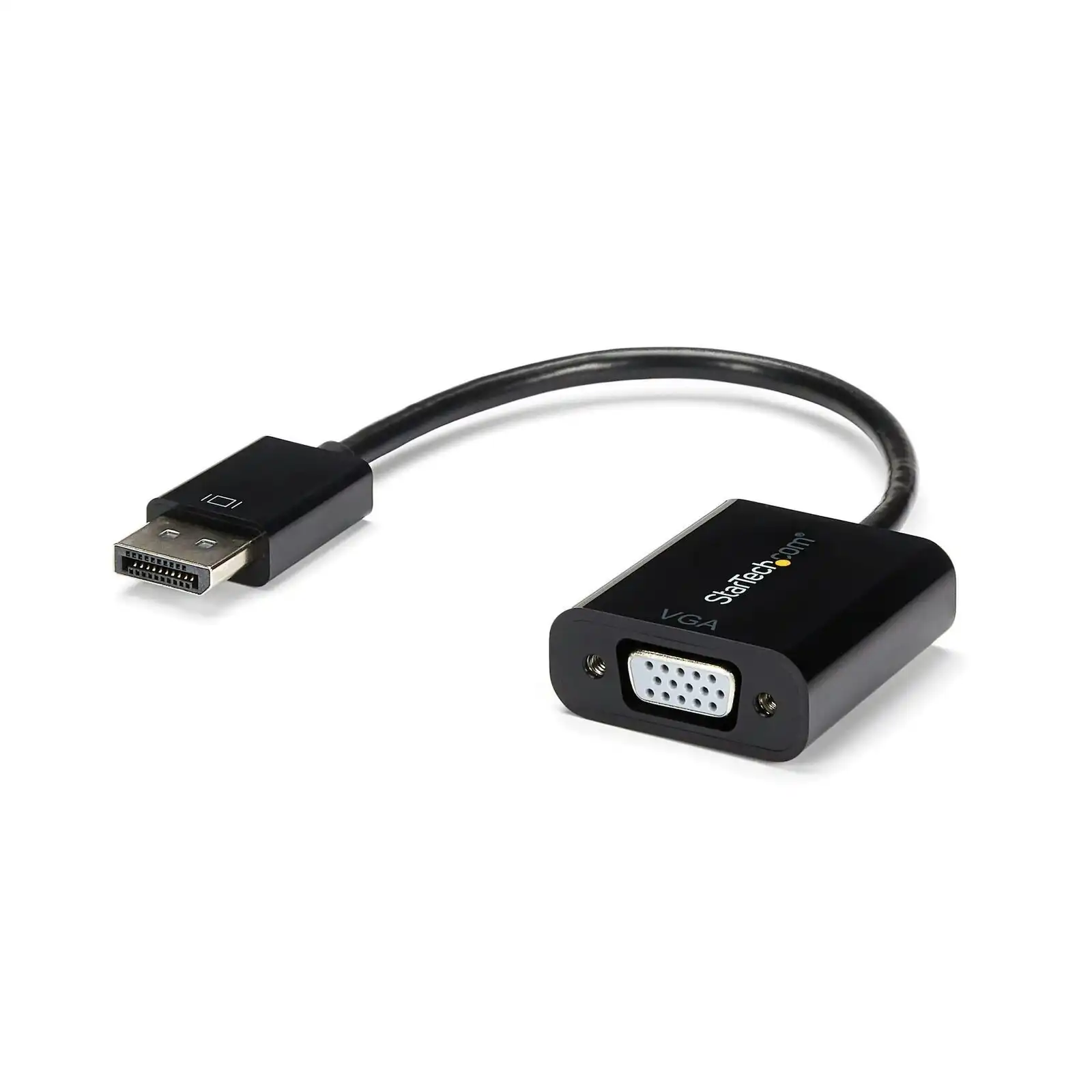 Star Tech DisplayPort Male to VGA Adapter Female Converter 1080p/60Hz Black
