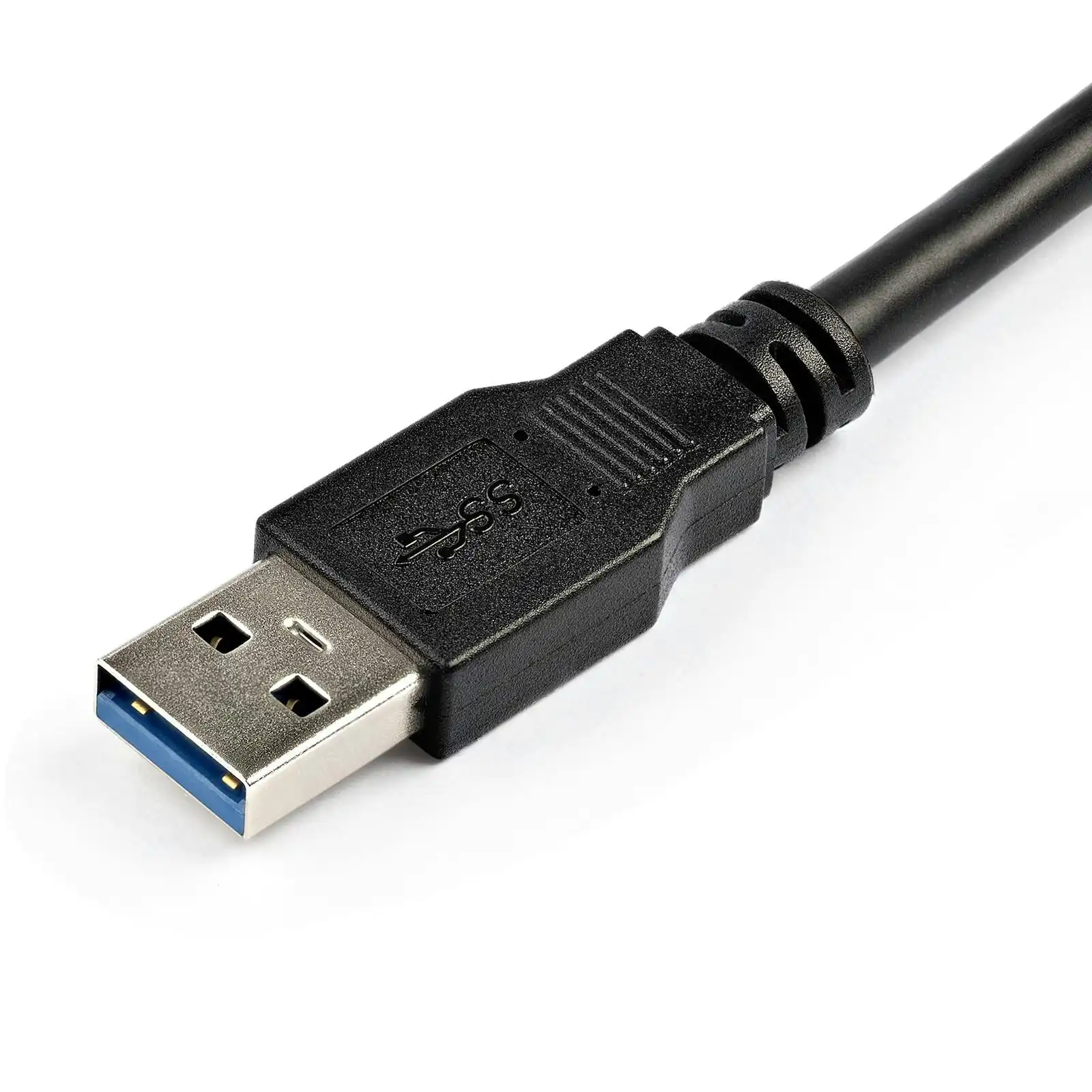 Star Tech 2m SuperSpeed USB 3.0 5Gbps Extension Cable Male To Female Black