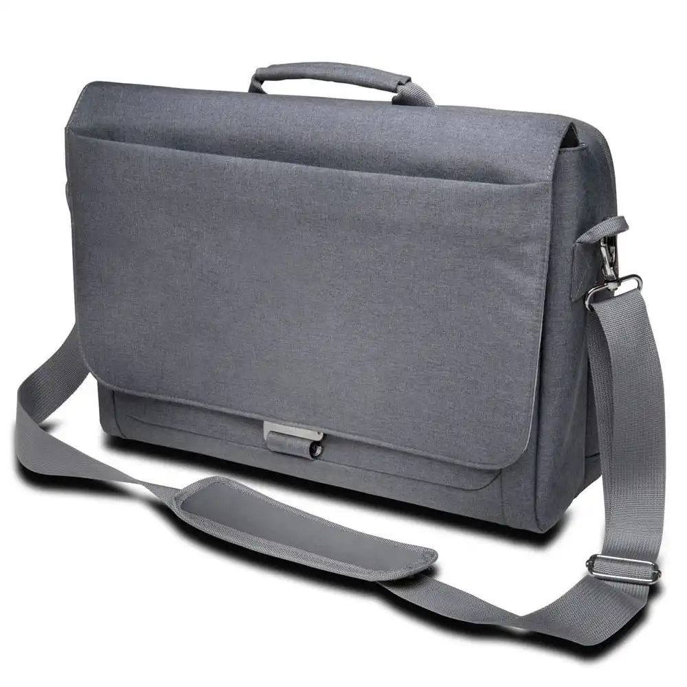 Kensington LM340 Shoulder Messenger Bag 14.4" 36.6cm Laptop 10" Tablet Grey