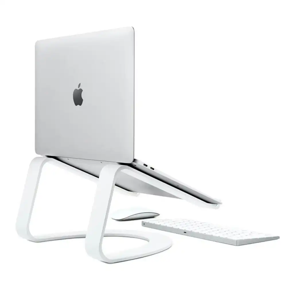 Twelve South Curve SE Aluminium Stand Holder/Mount for Apple MacBook/Laptop WHT