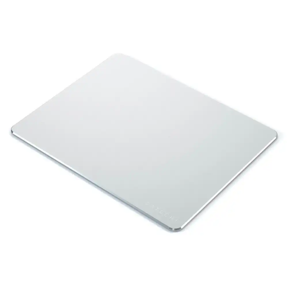 Satechi Sim Aluminium w/Rubber Padding Large Mouse Pad for Laptop/PC Silver