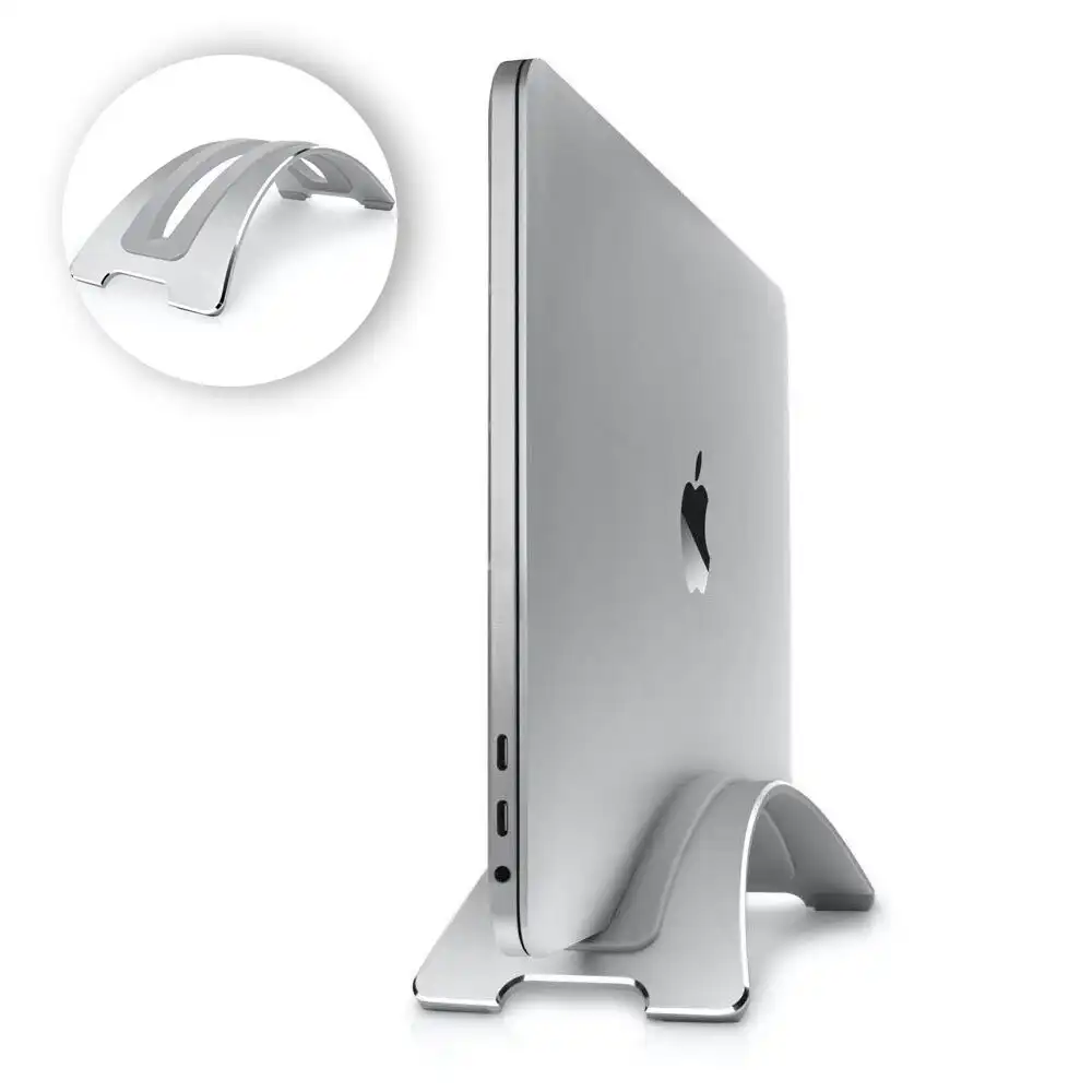 Twelve South Book Arc Holder for Apple MacBook Pro Thunderbolt/Air Retina Silver