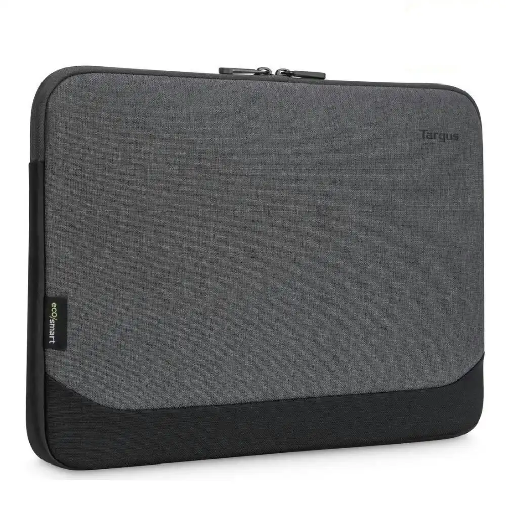 Targus 13-14" Cypress Sleeve Laptop/Notebook Tablet Case EcoSmart Foam Pad Grey