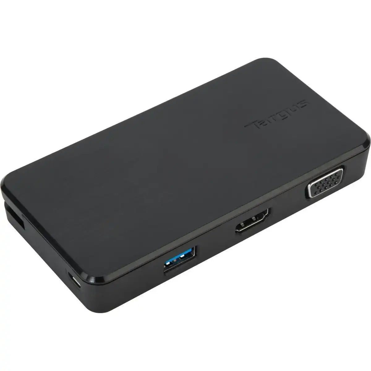 Targus Dual Travel Dock USB 3.0 & USB-C for Projectors/HDTVs/Mac/Apple/Android