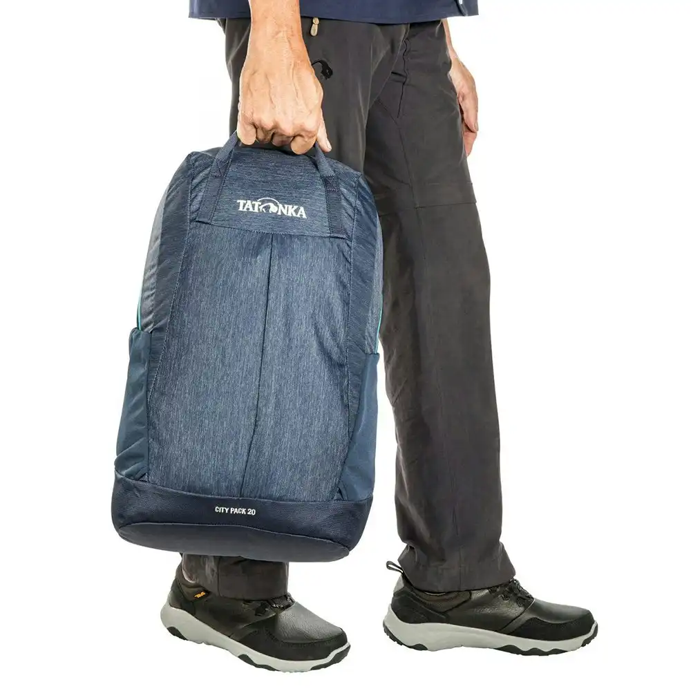 Tatonka City Pack 20L Backpack w/ Hip/Chest Belt Laptop Compartment Storage Navy