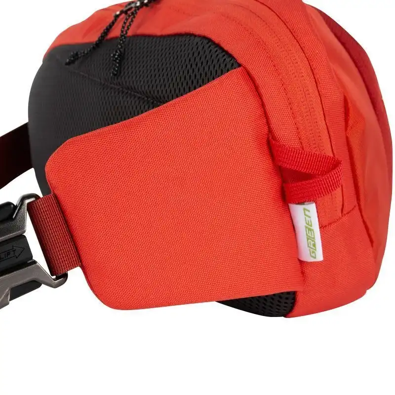 Tatonka 5L Hip/Shoulder/Back Padded Sling/Waist Pack/Bag/Organisation Red/Orange
