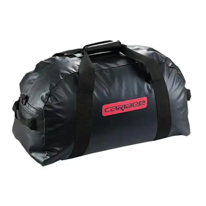 Caribee Zambezi 65L Gear Waterproof Duffle Bag Black Sports/Travel/Beach/Camping