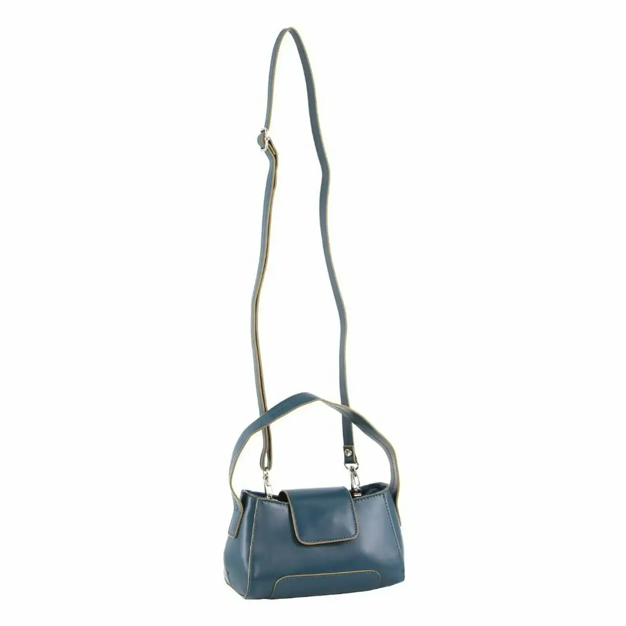 Milleni Mini Fashion Womens/Ladies 20cm Tote Hand Bag Work Shoulder Handbag Teal