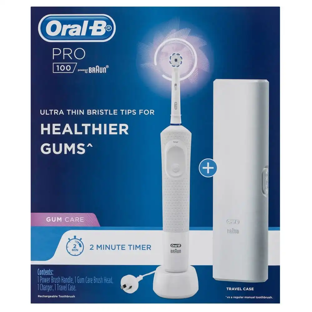 Oral B Electric Rechargeable Toothbrush Pro 100 Gum Care Dental Care/Cleaning