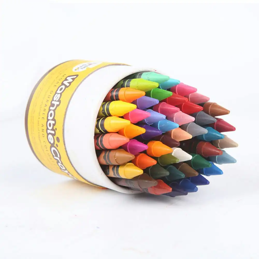 48pc Jar Melo Washable Crayons 48 Colors Art/Crafts/Drawing Kids/Toddler Fun 2y+