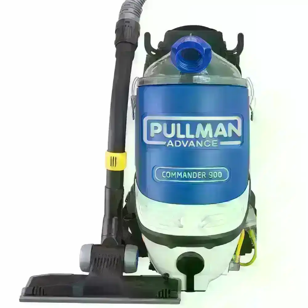 Pullman 1250W Advance Commander Commercial HEPA Backpack Vacuum Cleaner PV900
