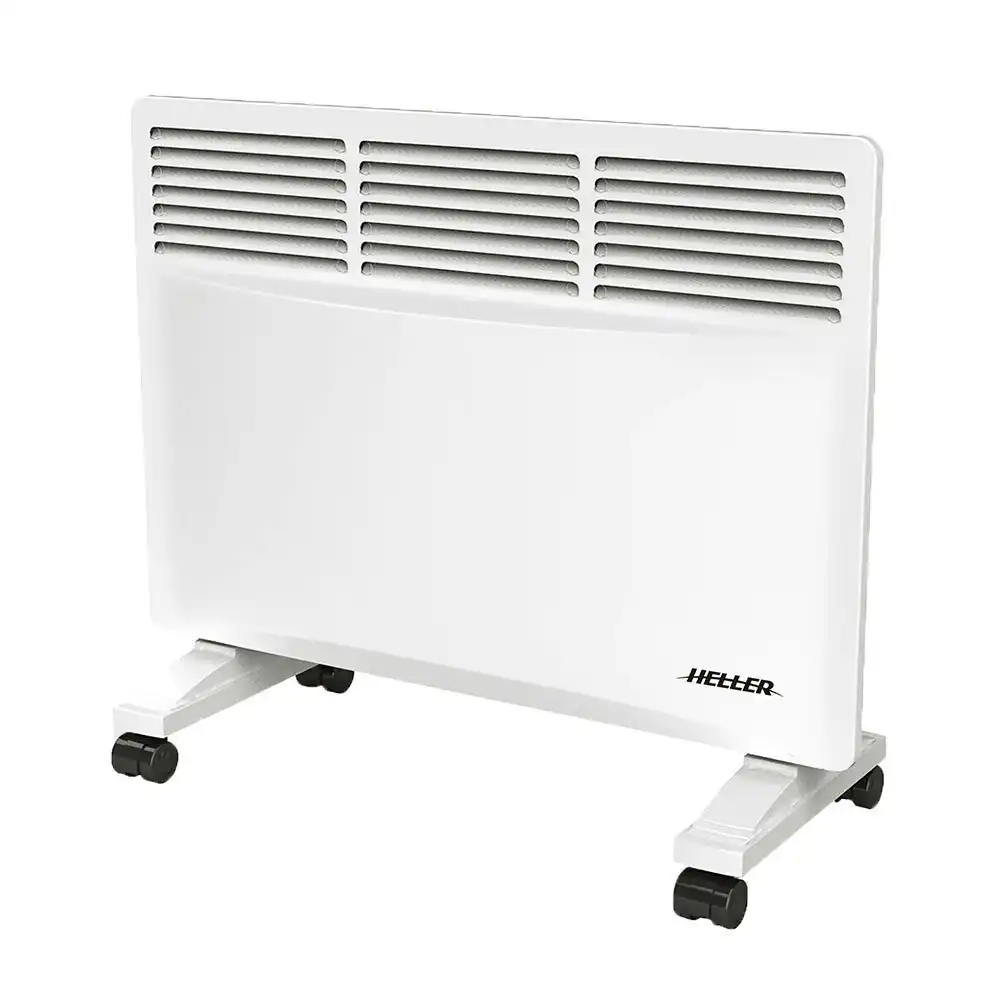 Heller 1500w Portable/Free Stand/Electric Panel Convection Heater Indoor White