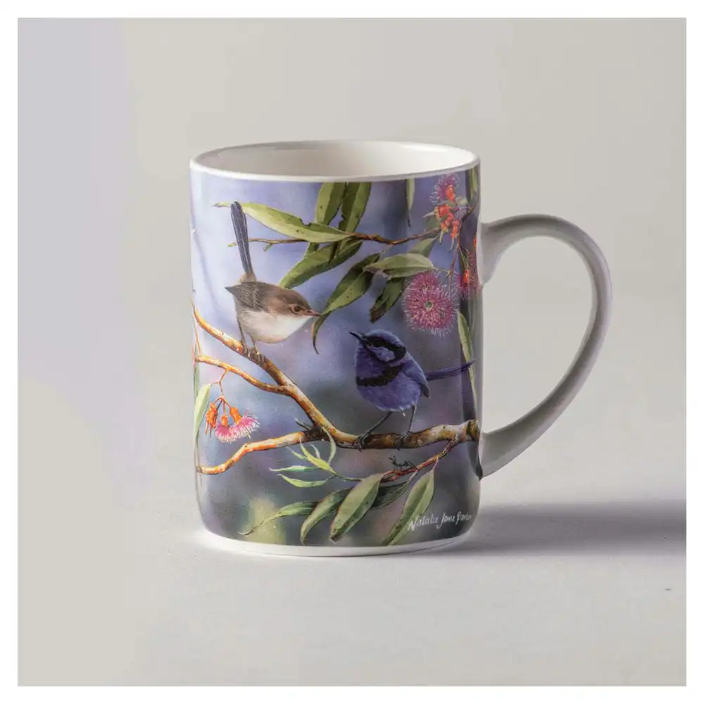 Ashdene 420ml Australian Wren Coral Gum Attraction Bird Drinking Hot Tea Cup/Mug