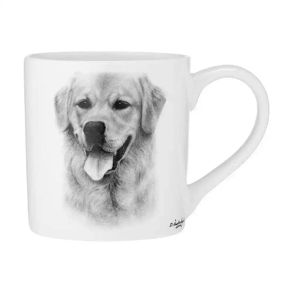 Ashdene Delightful Dogs Golden Retriever City 330ml Fine Bone Coffee Drink Mug