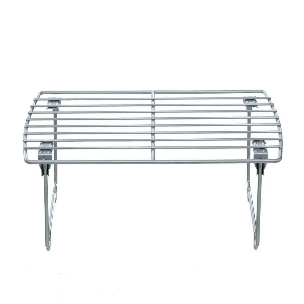 2x Boxsweden 31cm Foldable Wire Kitchen Rack/Storage Organiser Holder Assorted