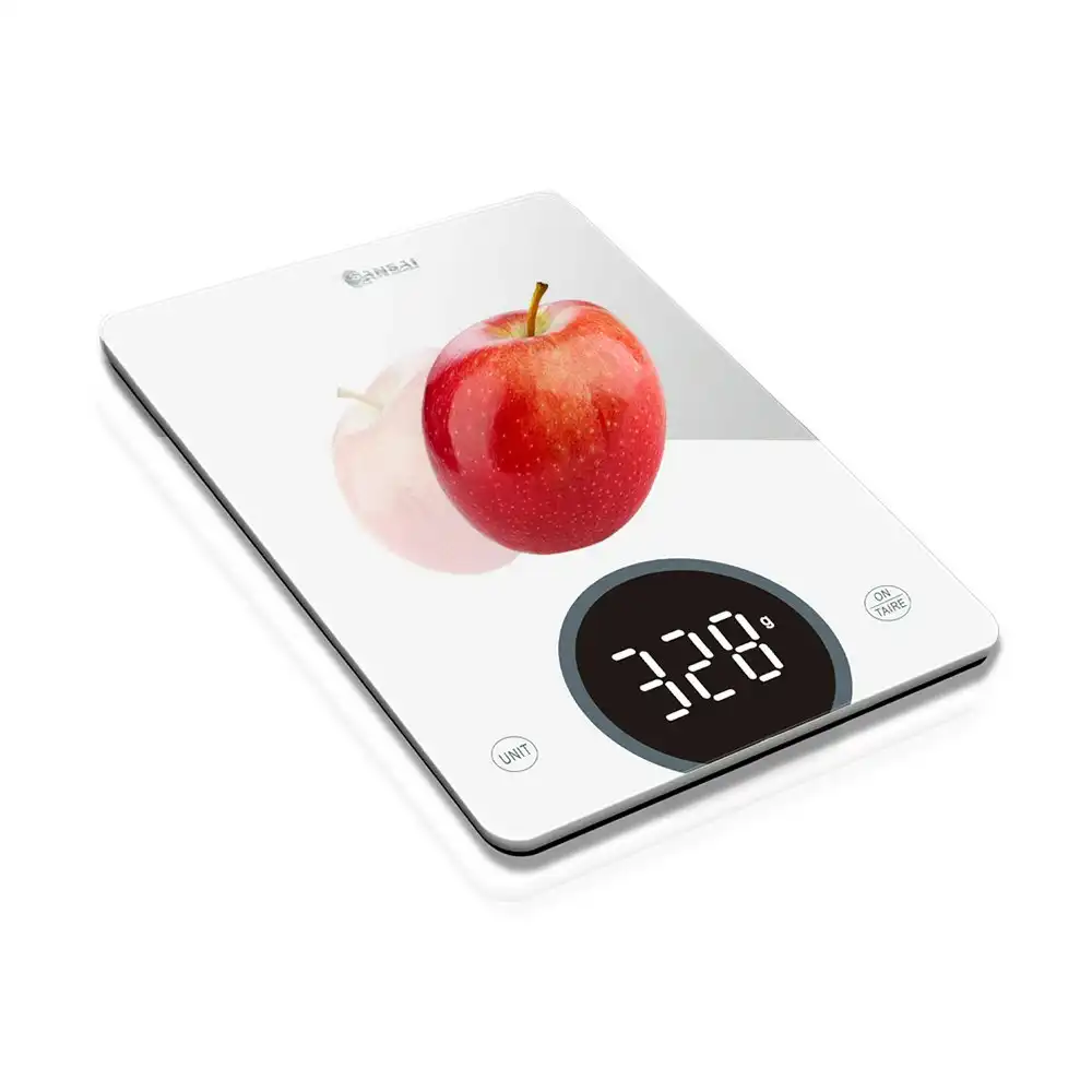 Sansai 10kg Digital Kitchen Weigh Scale g/lb/ml Conversion/Overload Indication