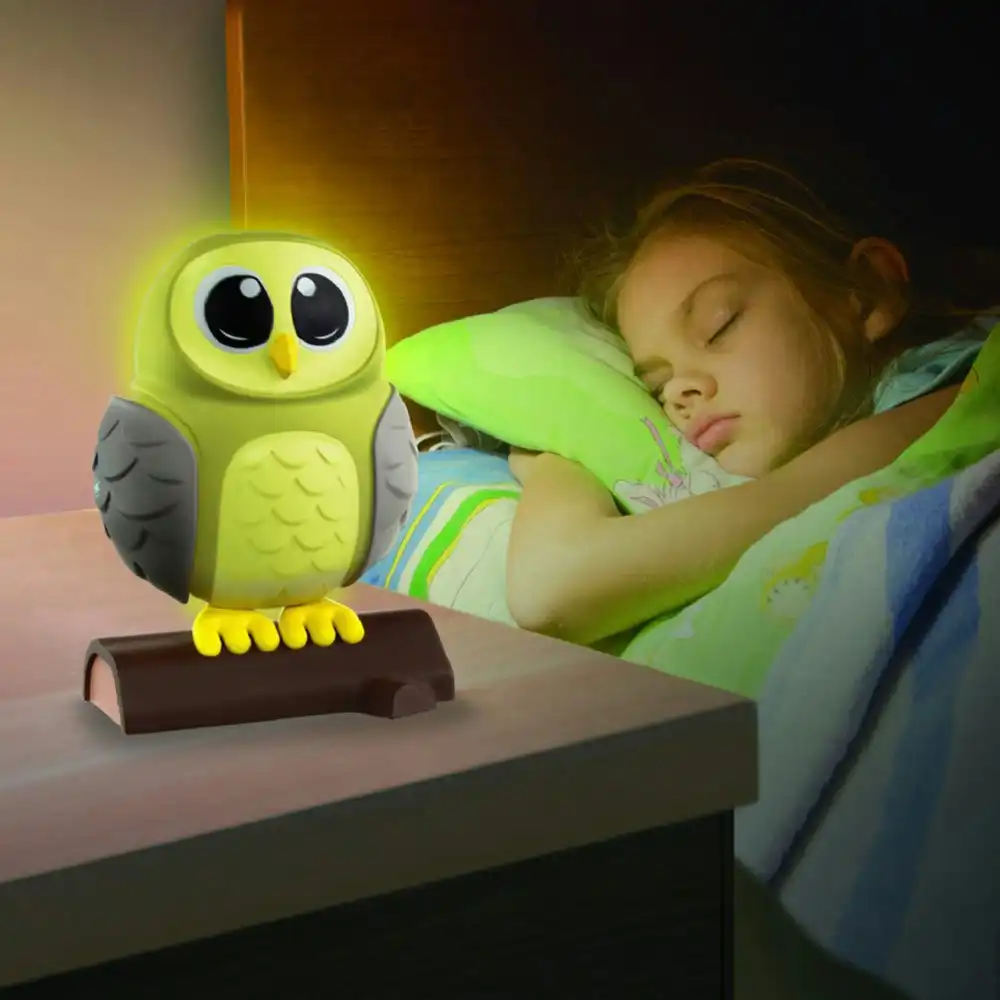 My Baby Homedics Nightlight Owl Sleep/Night Light Bedside Lamp/Toddler/Kids