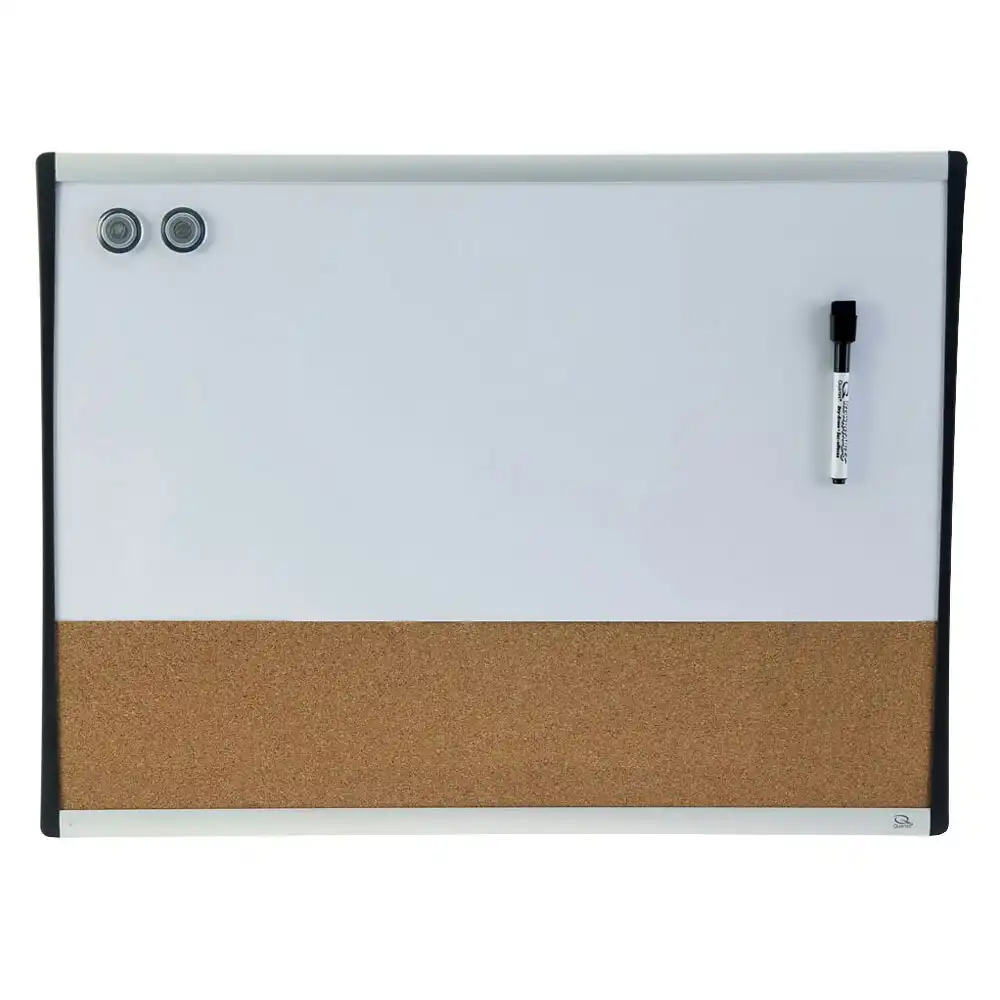 Quartet Magnetic Combination White Board 460x610mm Cork/Memo/Note Wall Mountable