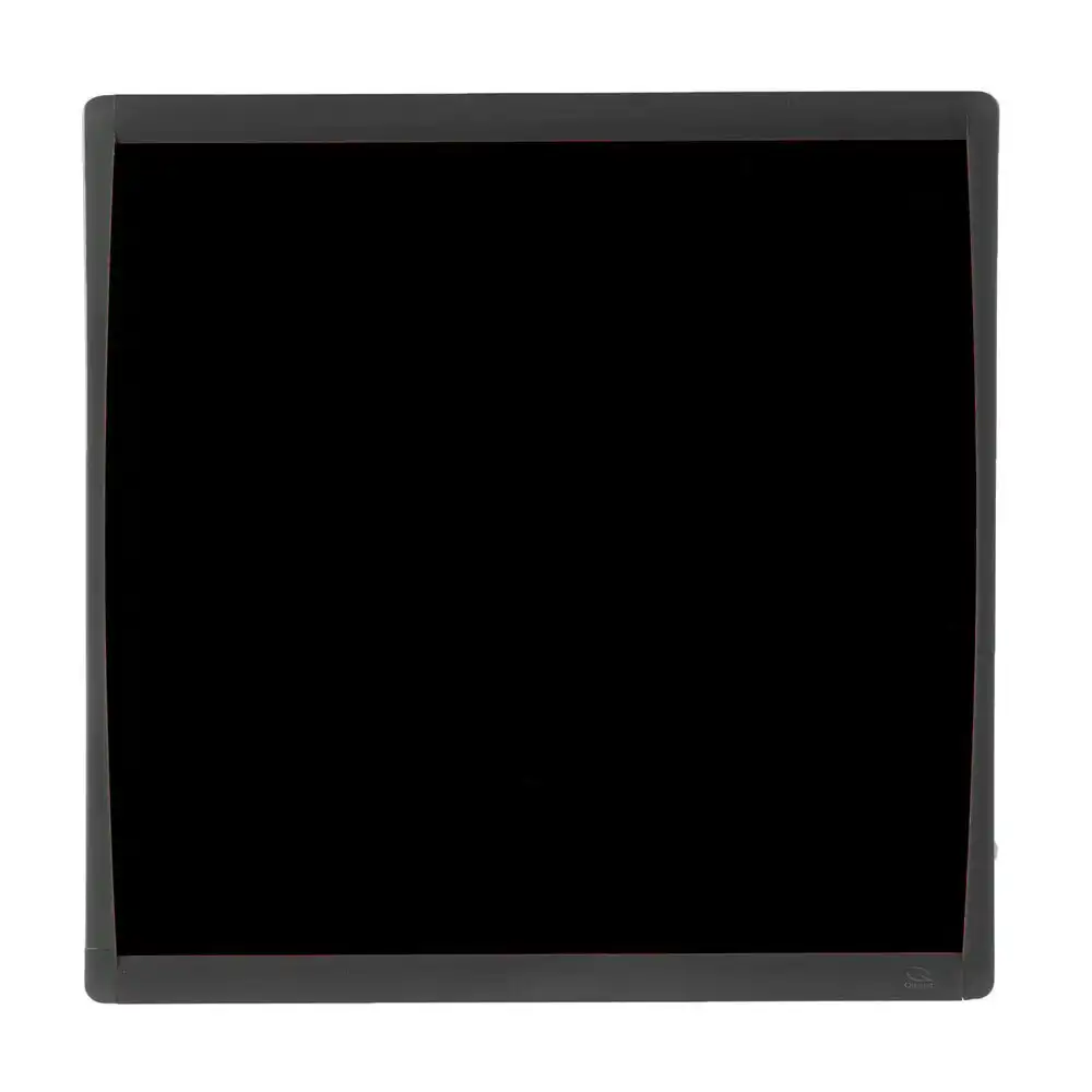 2PK Quartet Basics Chalkboard 350x350mm Memo Notes Magnetic Learning Board Black