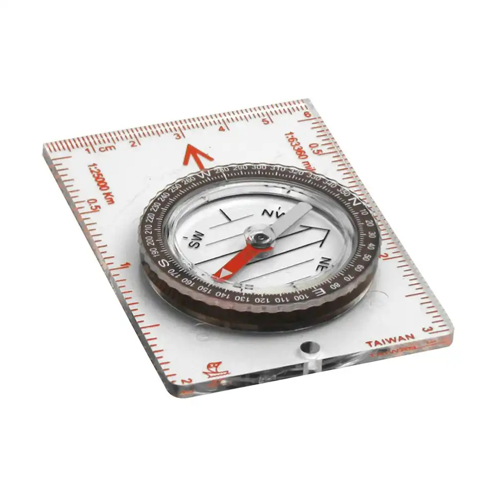 Coghlans Map Reading Compass Liquid Filled Camping Outdoor Hiking Navigation