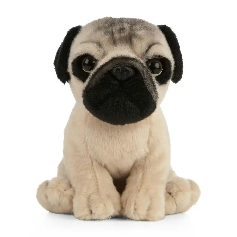 Living Nature Pug Puppy 16cm Soft Stuffed Animals Toys Baby/Infant/Children 0m+